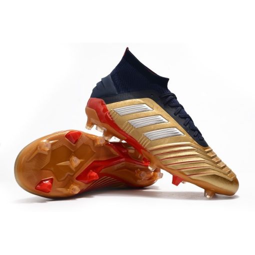 Adidas Predator 19.1 FG - Goud Rood Zilver_7.jpg